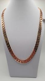 gouden coban link ketting 14kt, Www.bredajuwelier.nl, Nieuw, Ophalen of Verzenden, Www.bredajuwelier.nl