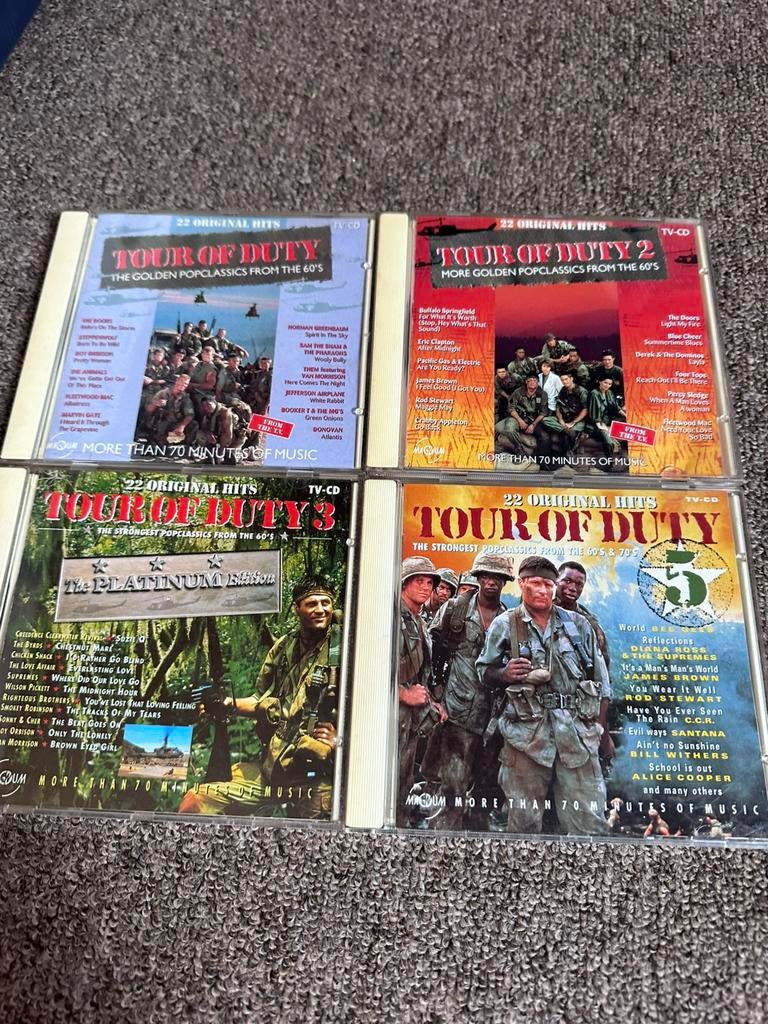 Tour of duty cd collectie, Ophalen of Verzenden, Zo goed als nieuw