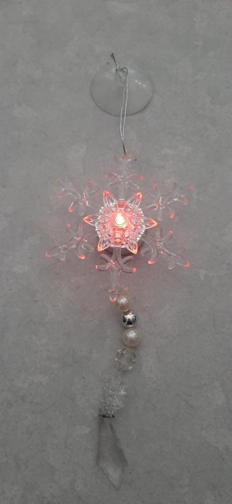 Raamdecoratie, 3 stuks, Diversen, Kerst, Zo goed als nieuw, Ophalen of Verzenden