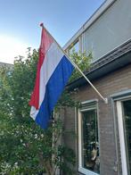Nederlandse vlag met stok, Ophalen, Gebruikt