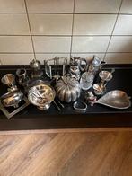 Verzilverden spullen:spaarpot/ n tas vol verrassingen!!!, Antiek en Kunst, Antiek | Goud en Zilver, Ophalen of Verzenden