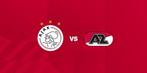 Ajax-AZ 5x 424 naast elkaar schuin boven F-Side, Tickets en Kaartjes, Sport | Voetbal, Drie personen of meer, Oktober