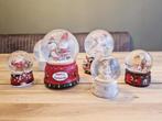 6 Sneeuwbollen - Kerstmuziek, Huis en Inrichting, Ophalen of Verzenden