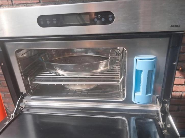 ATAG Stoomoven, Witgoed en Apparatuur, Ovens, Gebruikt, Vrijstaand, Oven, Minder dan 45 cm, 45 tot 60 cm, Stoom, Ophalen