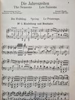 Haydn - Die Jahreszeiten - Bladmuziek (Ongebruikt), Klassiek, Ophalen of Verzenden, Zo goed als nieuw, Orkest