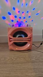 Bluetooth Speaker met Discolicht - Feestje in een doos!, Gebruikt, Overige typen, Minder dan 60 watt, Ophalen