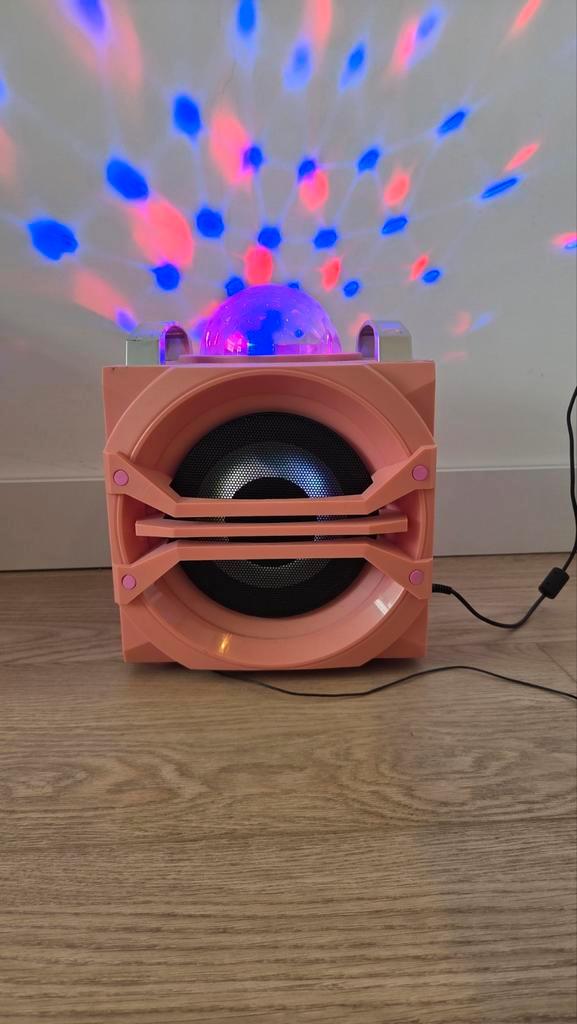 Bluetooth Speaker met Discolicht - Feestje in een doos!, Audio, Tv en Foto, Luidsprekers, Gebruikt, Overige typen, Minder dan 60 watt