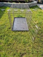 XXL hondenbench taupe kleur. Afmetingen:D 75
H 82
B 122, Dieren en Toebehoren, Hondenhokken, Ophalen, Gebruikt, 110 cm of meer