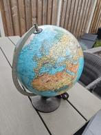 Prachtige grote vintage jaren 70 scanglobe/wereldbol denmark, Antiek en Kunst, Ophalen of Verzenden