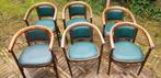 Zes Vintage stoelen. Cafe stoelen 40 voor alle 6, Ophalen, Vijf, Zes of meer stoelen