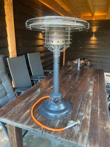 Terrasverwarmer op gas - tafelmodel  beschikbaar voor biedingen
