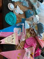 Gratis Babyshower of gengerreveal party versiersels, Ophalen, Gebruikt, Versiering, Geboorte of Huwelijk
