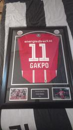 Gesigneerd Gakpo shirt in lijst met COA, Ophalen, Zo goed als nieuw, PSV, Shirt