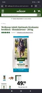 Welkoop hondenvoer 40kg totaal, Dieren en Toebehoren, Dierenvoeding, Ophalen, Hond