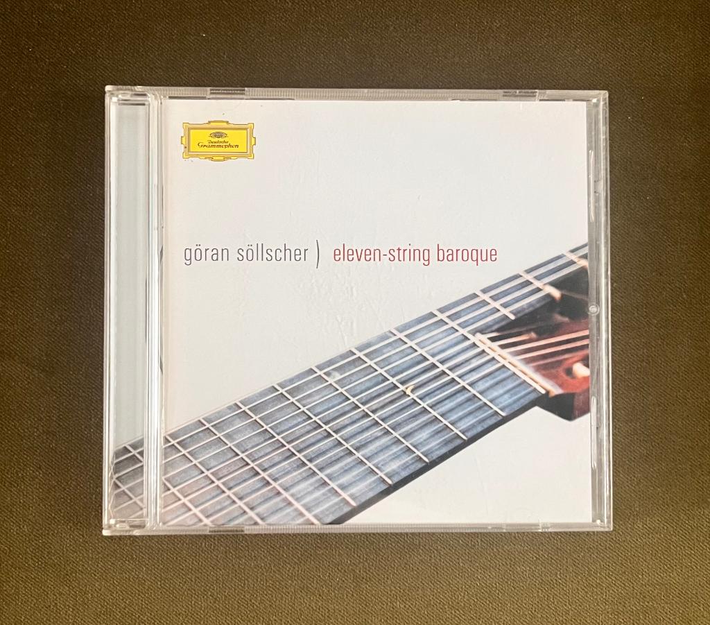 Göran Söllscher (guitar). -  Eleven String Baroque, Ophalen of Verzenden, Barok, Zo goed als nieuw, Kamermuziek