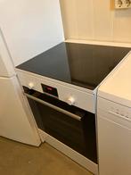 Inductiekookplaat/oven, Witgoed en Apparatuur, Ophalen, 4 kookzones, Zo goed als nieuw, Inductie