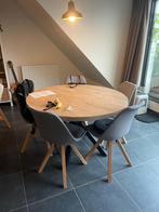 Ronde Eettafel Bressano Kwantum - Lichte Schade, Ophalen, Kunststof, Gebruikt, 100 tot 150 cm