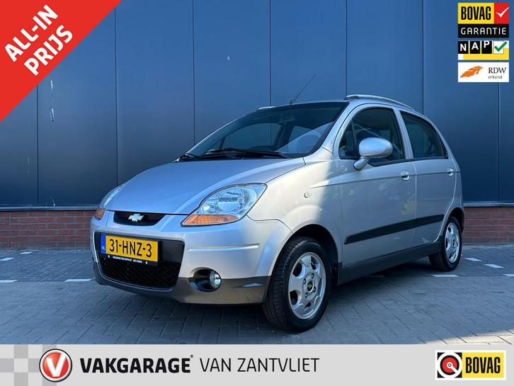 Chevrolet Matiz 0.8 Style (12 mnd BOVAG garantie), Auto's, Chevrolet, Bedrijf, Te koop, Matiz, ABS, Airbags, Airconditioning, Apple Carplay