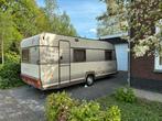 Complete FFB 485 sportiv caravan met Isabella voortent, Treinzit, Vast bed, Particulier, 1250 - 1500 kg