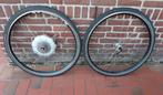 Voor- en Achterwiel Vuelta Airtec 3 36 Gaats van Trek T500, Ophalen, Gebruikt