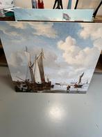 Willem van de Velde - Schepen bij Zeewering, Ophalen of Verzenden