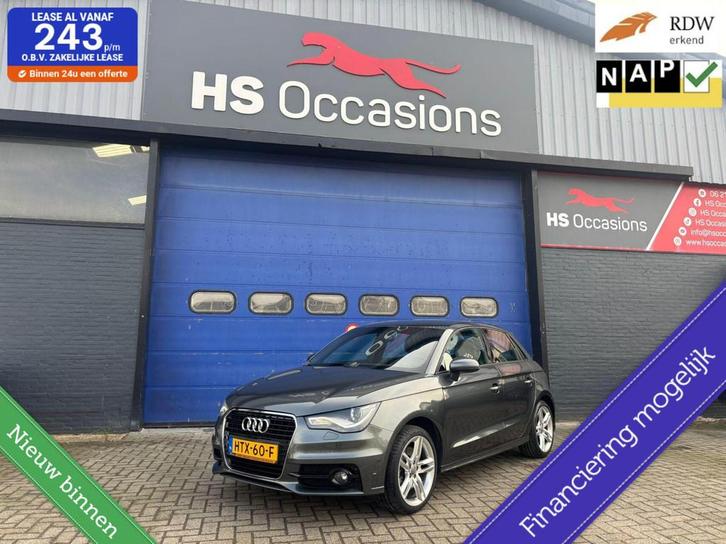 Audi A1 Sportback 1.4 TFSI Sport Pro 3X S Line lage km, Auto's, Audi, Bedrijf, Te koop, A1, ABS, Airbags, Airconditioning, Alarm