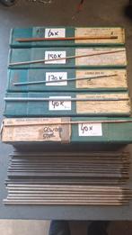 440 diverse Las Electroden Carbo en Rekord koper en ijzer, ., Nieuw, Ophalen of Verzenden, .