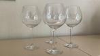 4 kristallen bourgogne glazen, Ophalen of Verzenden, Nieuw