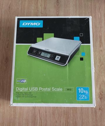 dymo digitale post weegschaal postweegschaal M10 (max.10 kg) beschikbaar voor biedingen