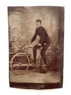 antieke fiets - oldtimer fiets fiets 1900: FOTO'S rijwielen, Ophalen of Verzenden