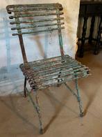 Arras smeedijzeren tuinstoel, Ophalen