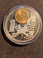 1 eurocent 2000 met penning, Verzenden, Koningin Beatrix