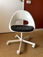 Bureaustoel LOBERGET Ikea, Huis en Inrichting, Bureaustoelen, Ophalen, Zo goed als nieuw, Wit, Bureaustoel
