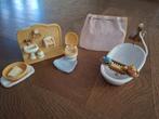 Sylvanian Families Badkamer Set, Ophalen of Verzenden, Zo goed als nieuw