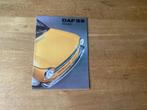 DAF 55 Coupé Brochure - 1970, Ophalen of Verzenden, Zo goed als nieuw, Algemeen