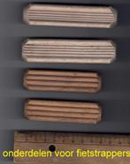 Vintage houten klossen voor fietstrappers, Ophalen of Verzenden
