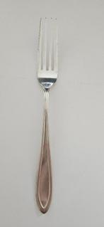 Keltum vork, Puntfilet, Verzilverd, in goede staat, Ophalen of Verzenden, Gebruikt, Zilver