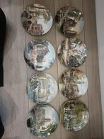 Wandbordjes Grachten van Holland, Antiek en Kunst, Ophalen of Verzenden
