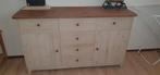 massief houten laden kast., Huis en Inrichting, Kasten | Dressoirs, Ophalen, Gebruikt, 25 tot 50 cm