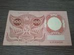 Biljet 100 gulden Erasmus, 1953, Postzegels en Munten, Bankbiljetten | Nederland, Ophalen of Verzenden, 100 gulden