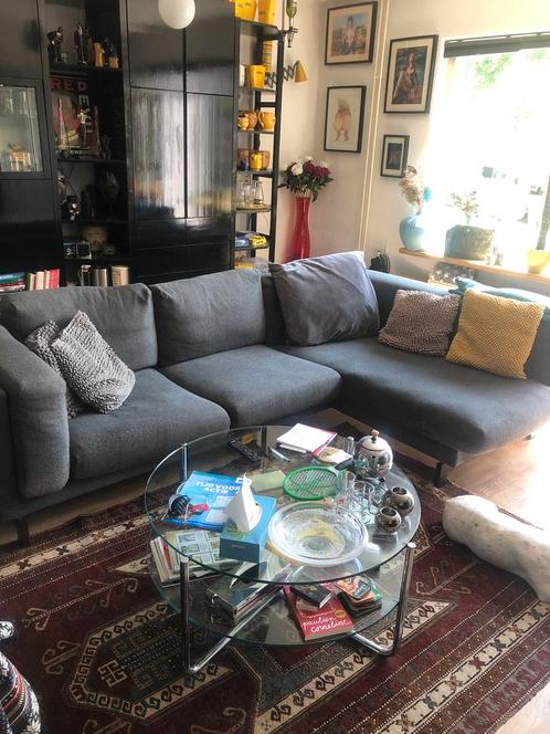 Nockebey hoekbank met chaise longue, Huis en Inrichting, Banken | Complete zithoeken, Gebruikt, Stof, Ophalen of Verzenden