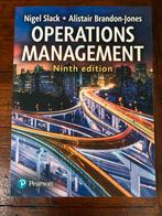 Operations Management - Ninth Edition - Nigel Slack, Ophalen of Verzenden, Zo goed als nieuw