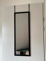 Action (deur)spiegel zwart 95x34 cm, Huis en Inrichting, Ophalen, Minder dan 50 cm, Zo goed als nieuw, Minder dan 100 cm