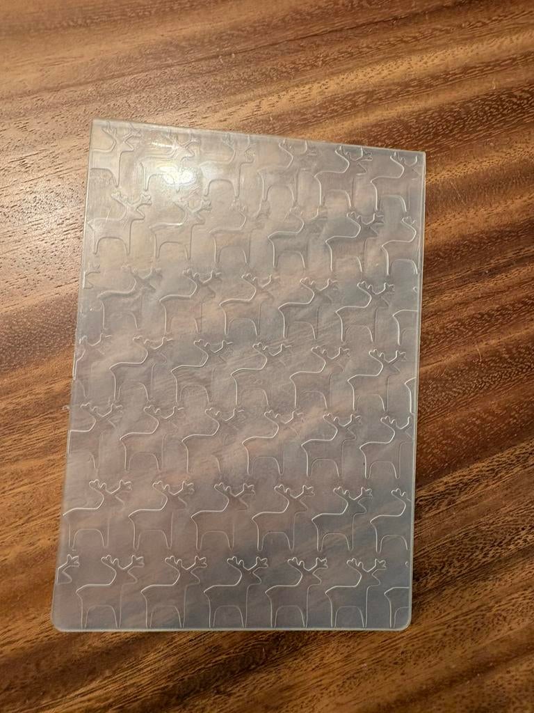 Embossing folder 13, Ophalen of Verzenden, Zo goed als nieuw, Overige thema's, Pons of Mal