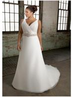 trouwjurk Grote maat trouwjurk maat 48 50 52 54 56, Kleding | Dames, Trouwkleding en Trouwaccessoires, Ophalen of Verzenden, Nieuw