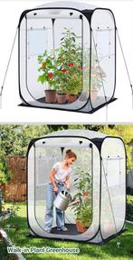 Degelijke en Compacte Kweekkas - Ideaal voor Tuin & Balkon!, Folie, Ophalen, Staal, Kweekkas