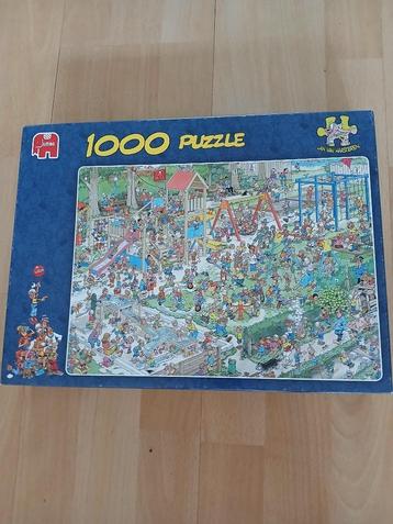 DE SPEELTUIN JAN VAN HAASTEREN 1000 stukjes beschikbaar voor biedingen