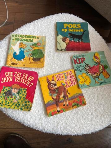 Vintage Pixi Boekjes - Set van 5 beschikbaar voor biedingen
