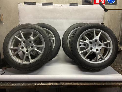 Wielset Porsche 997 origineel, Auto-onderdelen, Banden en Velgen, Banden en Velgen, Winterbanden, 17 inch, 215 mm, Personenwagen