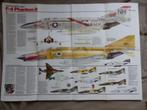 F-4 Phantom II poster F 4, Verzamelen, Luchtvaart en Vliegtuigspotten, Ophalen of Verzenden, Kaart, Foto of Prent